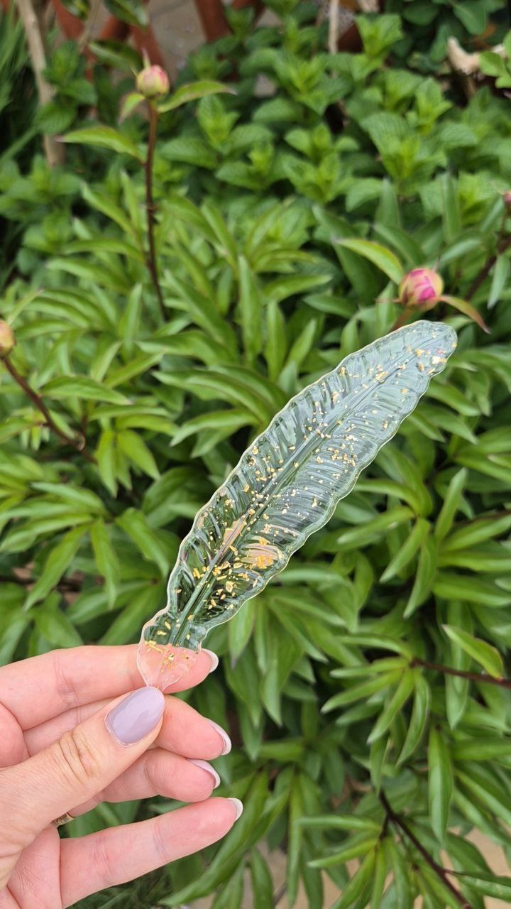 Handmade Resin Feather Bookmark Made to Order Handmade Resin Feather Bookmark Made to Order