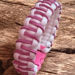 E - Paracord & Suede Hand Stitched Bracelet