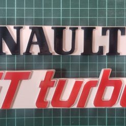Exclusive Personalised Replica Renault 5 GT Turbo Rear Badge