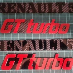 Exclusive Personalised Replica Renault 5 GT Turbo Rear Badge 10 Exclusive Personalised Replica Renault 5 GT Turbo Rear Badge 10