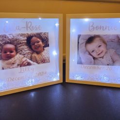 Personalised Photo Frame with Lights