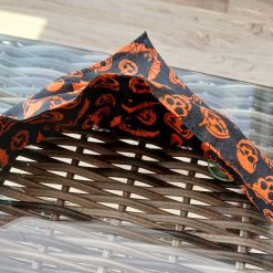 Dog Bandana, Halloween skull print 1 Dog Bandana, Halloween skull print 1