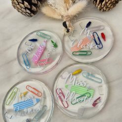 Customised Resin Coaster