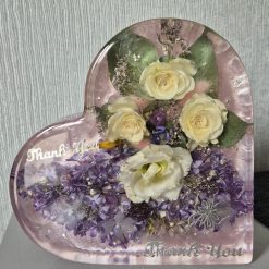 Heart Shape - Flower Gift - Preserved Flowers