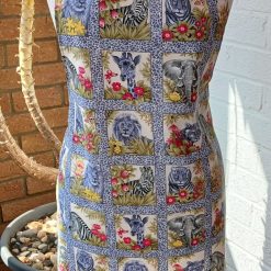 Apron, African animal print