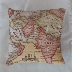 Map of the world pin cushion