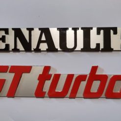 Exclusive Personalised Replica Renault 5 GT Turbo Rear Badge 1 Exclusive Personalised Replica Renault 5 GT Turbo Rear Badge 1