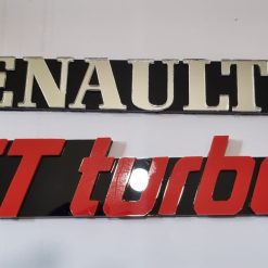 Exclusive Personalised Replica Renault 5 GT Turbo Rear Badge 14 Exclusive Personalised Replica Renault 5 GT Turbo Rear Badge 14