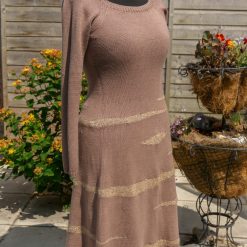Hand-knitted dress