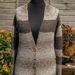 Hand-knitted cardigan