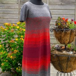 Hand-knitted dress