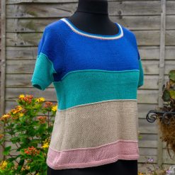 Hand-knitted top