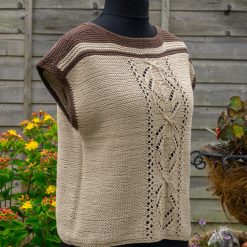 Hand-knitted top