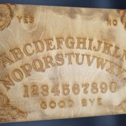 Laser Engraved Hand Finished Ouija Board and Planchett