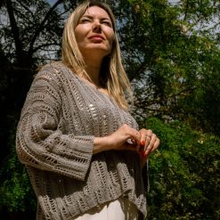 Hand-knitted sweater