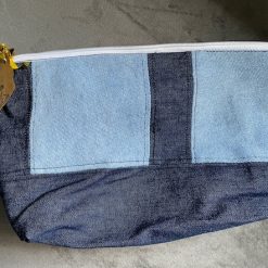 Up-cycled Style - One Of A Kind Denim Makeup Bag