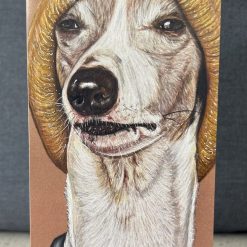 Greeting Card - Greyhound
