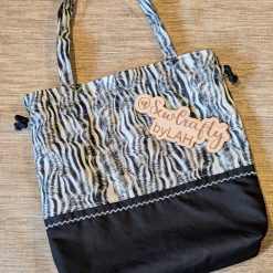 Drawstring tote bag
