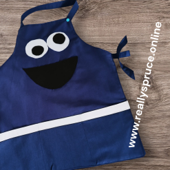 Kids apron Monster  for boys 5-10years