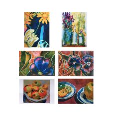 Still life post card collection