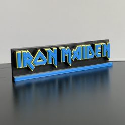 3D Iron Maiden Rock Blue - Shelf Desk Standing Display Decorative ManCave Gift