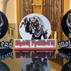 3D GNR Guns N Roses Slash Classic Metal Decorative Wall Shelf Desk ManCave Gift 4