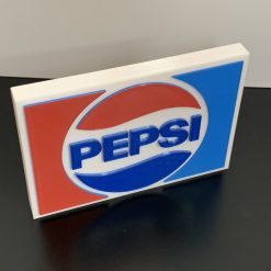 3D Vintage Pepsi Cola Logo Plaque Ideal Autistic Autism ADHD Sensory Gift 4 3D Vintage Pepsi Cola Logo Plaque Ideal Autistic Autism ADHD Sensory Gift 4