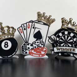 Darts match winner Gambling Style plaque Ideal game trophy award entertainment Gift 3