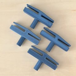 XTool D1 Laser Cutter Engraver Honeycomb Stand Off securing pins 3/5mm X4 BLUE