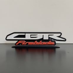 Honda CBR Fireblade badge logo emblem 3D Wall / Shelf / Desk Display Decorative Dad Man Cave biker Gift