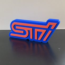 3D Subaru WRX STi Wall Shelf Desk Standing Decorative Plaque Gift