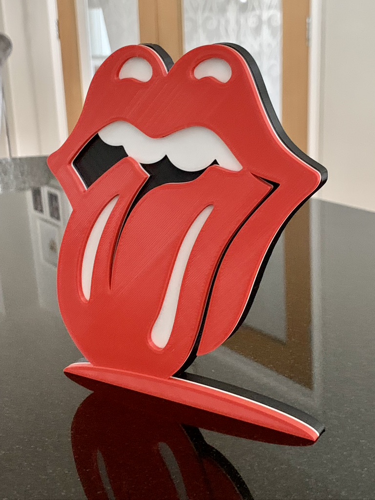 3D Rolling Stones Rock Wall / Shelf / Desk Display Decoration Dad Man Cave Gift 3D Rolling Stones Rock Wall / Shelf / Desk Display Decoration Dad Man Cave Gift
