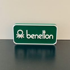 Benetton Sports badge emblem 3D Wall / Shelf / Desk Decorative gift 3
