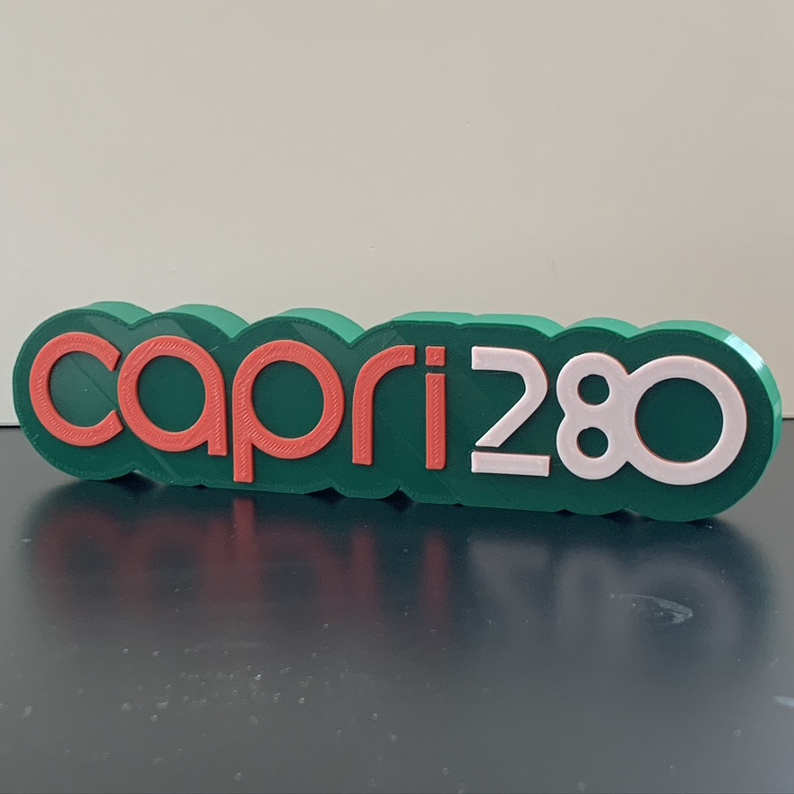 3D Ford Capri 280 Wall Shelf Desk Standing Decorative Plaque Gift 3D Ford Capri 280 Wall Shelf Desk Standing Decorative Plaque Gift