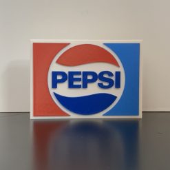 3D Vintage Pepsi Cola Logo Plaque Ideal Autistic Autism ADHD Sensory Gift 2 3D Vintage Pepsi Cola Logo Plaque Ideal Autistic Autism ADHD Sensory Gift 2