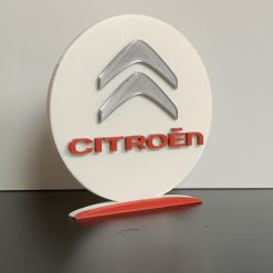 3D Car Citroen Logo Plaque Ideal Autistic Autism ADHD Sensory Gift