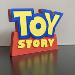 Toy Story Style Logo plaque Gift Movie Film Studio Birthday Christmas 3d Printed