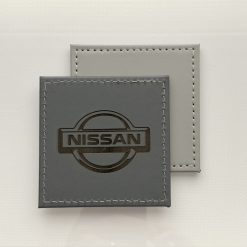 Single Car FORD Custom Engraved Leatherette Coaster Grey. Man Cave Gift 5