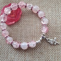 Light pink Rose garden bracelet