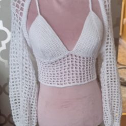Bespoke Crop Top & Shrug