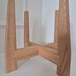 Oak Low Level Plant Stand, Handmade UK 2 Oak Low Level Plant Stand, Handmade UK 2
