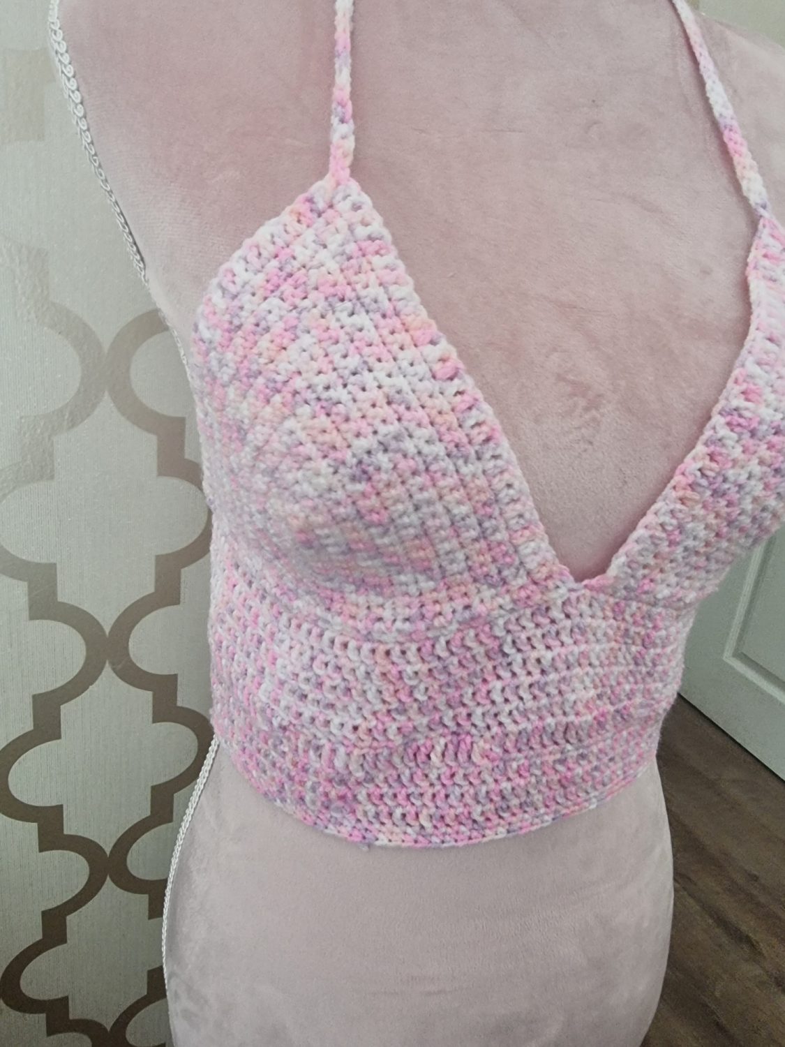 Handmade Crochet Crop Top Handmade Crochet Crop Top