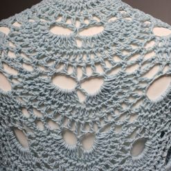 Crochet Cotton Triangle Shawl/Scarf 2