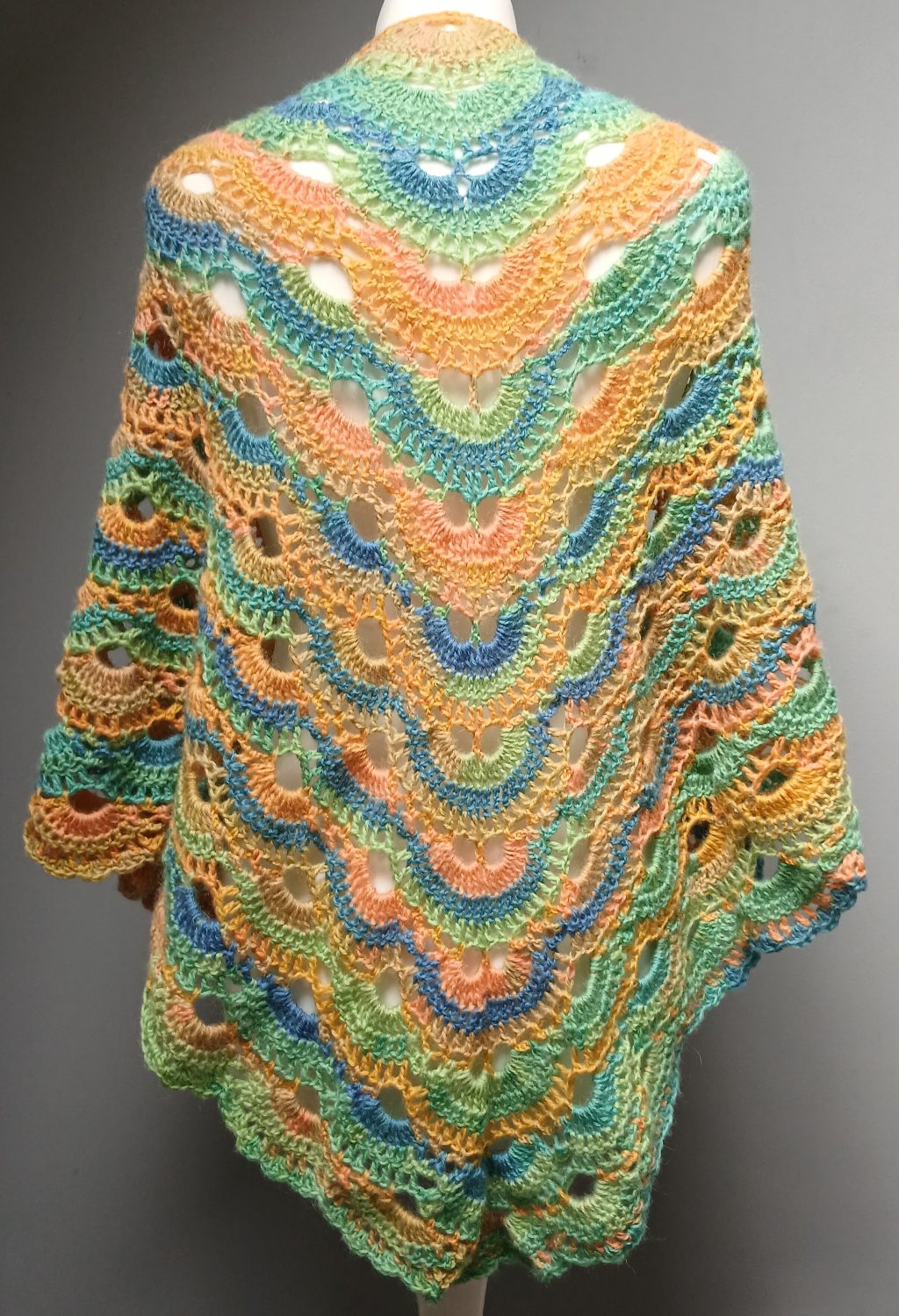 Crochet Angora-style Triangle Shawl/Scarf Crochet Angora-style Triangle Shawl/Scarf