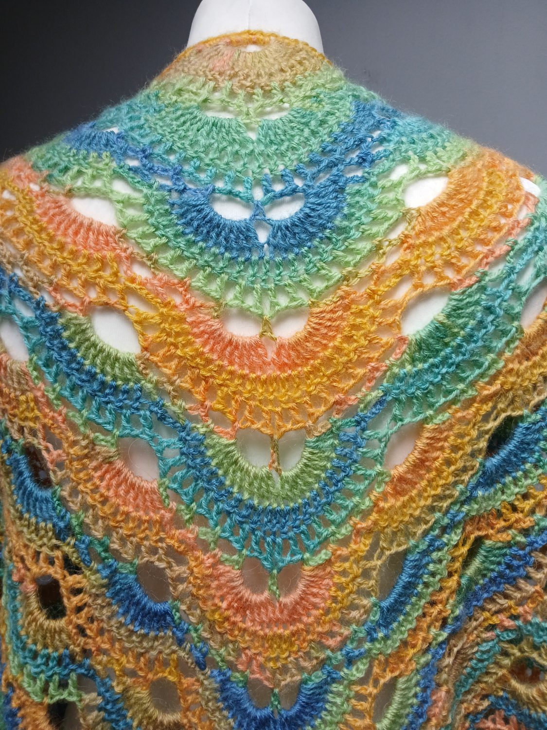 Crochet Angora-style Triangle Shawl/Scarf Crochet Angora-style Triangle Shawl/Scarf