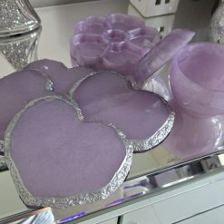 Gift Bundle, Apple Trinket Box, 4 Coasters and matching trinket Dish