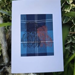 Embroidered greeting cards