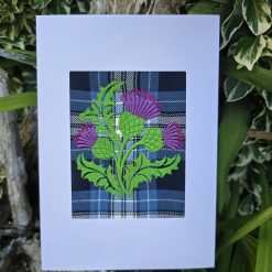 Embroidered greeting cards