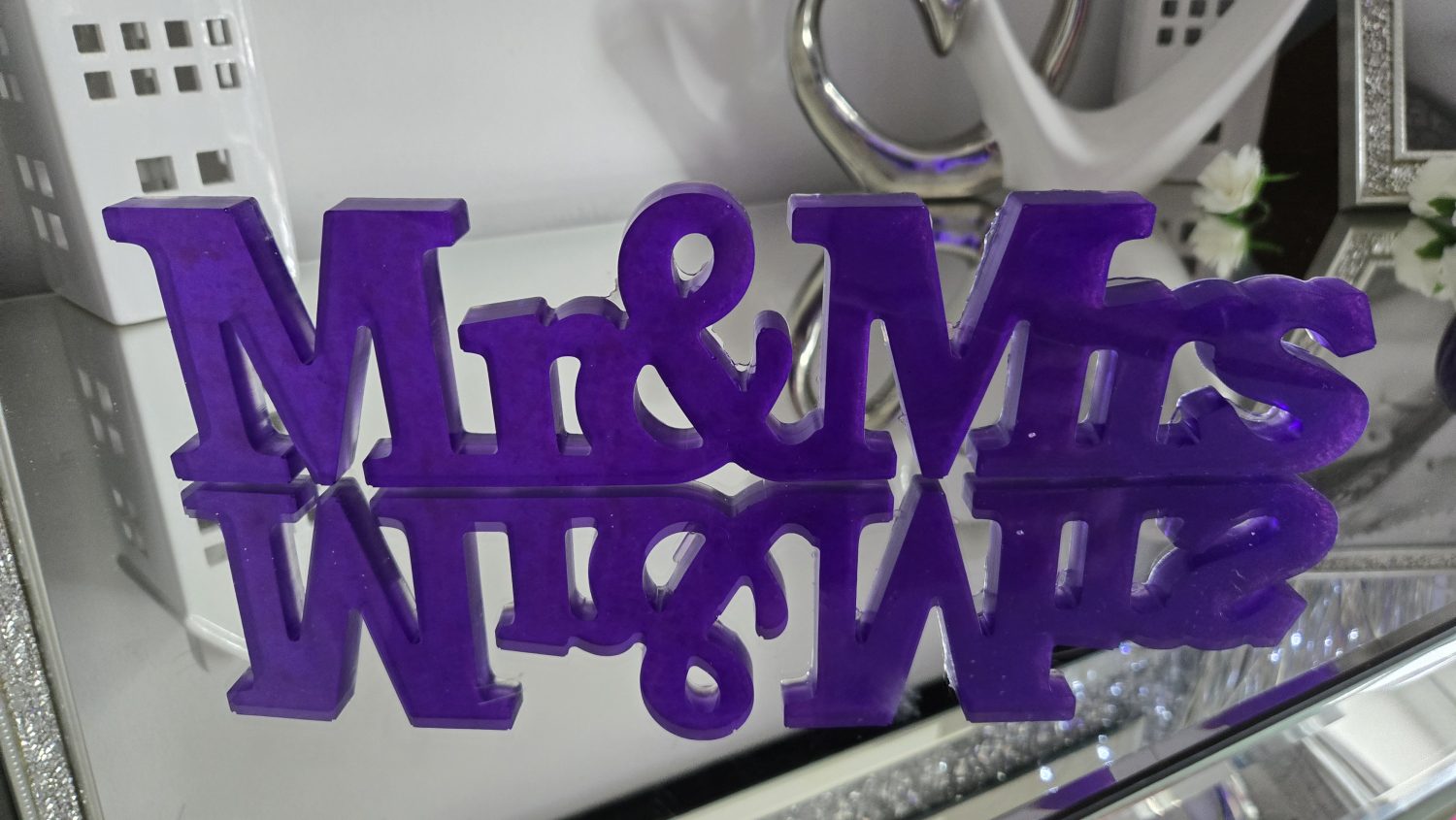 Mr&Mrs Personalised Plaque Mr&Mrs Personalised Plaque