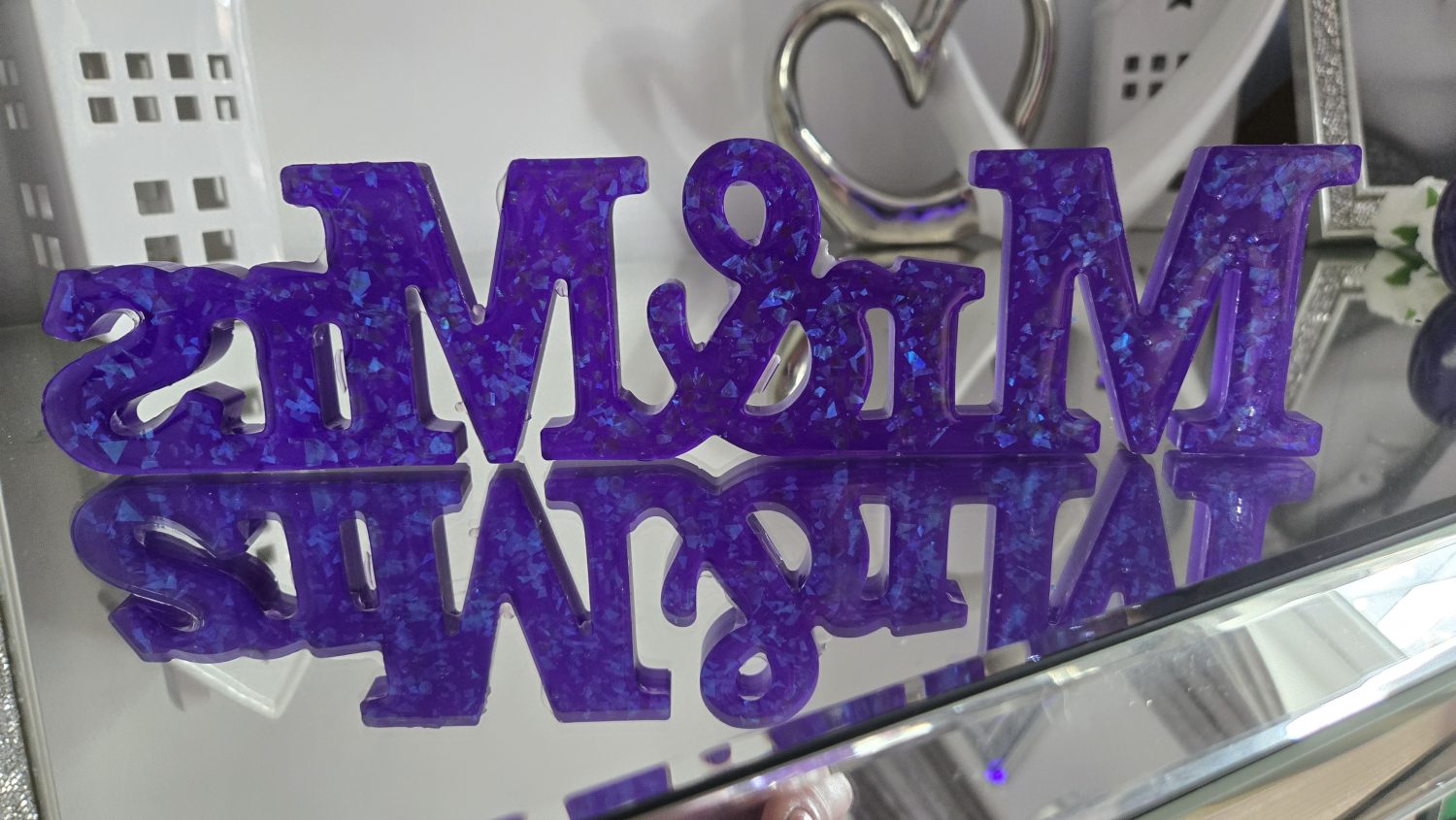 Mr&Mrs Personalised Plaque Mr&Mrs Personalised Plaque